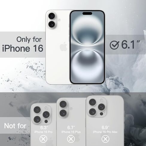 الحالة المغناطيسية لـ Jetech لـ iPhone 16 6.1 بوصة متوافقة مع Magsafe ، وغطاء المصد للهاتف المقاوم للصدمة ، وإطار TPU غير اللامع بالألوان ، ودخل مضاد للخلع (أسود) in Kuwait