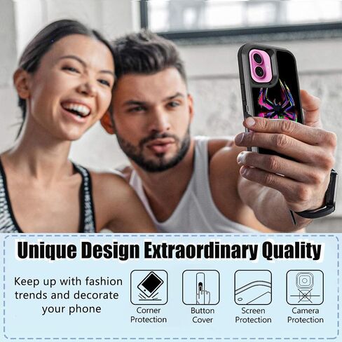 Compatible with iPhone 16 Phone Case with Screen Protector 3-Layer Full Body Shockproof Heavy Duty Protective Case for iPhone 16 Men Boys, Camouflage in Kuwait