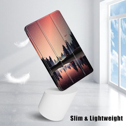 Case Compatible with Xiaomi Redmi Pad SE 8.7 inch 2024,Lightweight Trifold Stand Folio Slim Smart Cover,Black in Kuwait