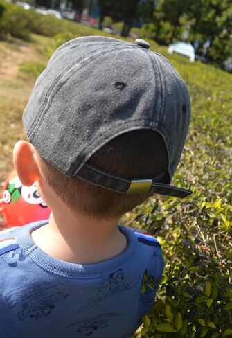Excavator Toddler Baseball Hat, Embroidery Adjustable Kids Baseball Hat, Toddler Boy Hat Big Brother Gift Age 2-8 in Kuwait