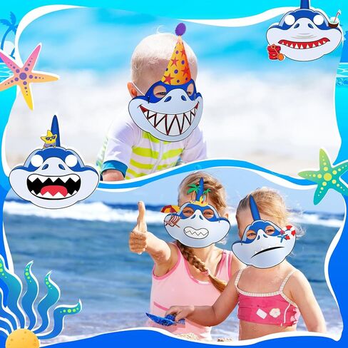 Minatee 24 Pieces Jurassic Dinosaur Masks Birthday Funny Decorations for Kids Party Supplies Dinosaur Party Mask Theme Birthday Gifts for Boys and Girls(Dinosaur) in Saudi Arabia