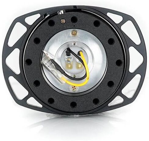 NRG Innovations NRG-SRK-257GM-GM Gen 2.0 محول مجموعة أدوات التحرير السريع لعجلة القيادة، هيكل معدني/حلقة مقطوعة من المعدن 6 × 70 مم ونمط مسمار 6 × 74 مم in Kuwait