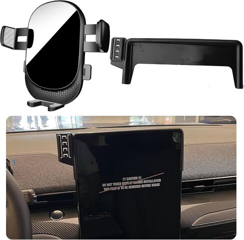 Car Phone Holder for Ford Mustang Auto Accessories [Only for 2015-2023 Mustang] [Auto Lock Hands Free Cell Phone Mount Car fits for iPhone & All Smartphones] in Kuwait