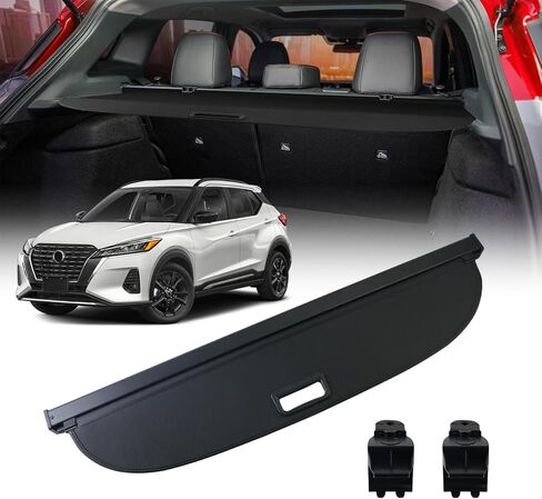 Cargo Cover for Subaru Crosstrek Trunk Cover - Tesmirror Retractable Cargo Cover for 2024 Subaru Crosstrek Accessories Rear Trunk Security Shade Privacy Security Shield Shade in Saudi Arabia