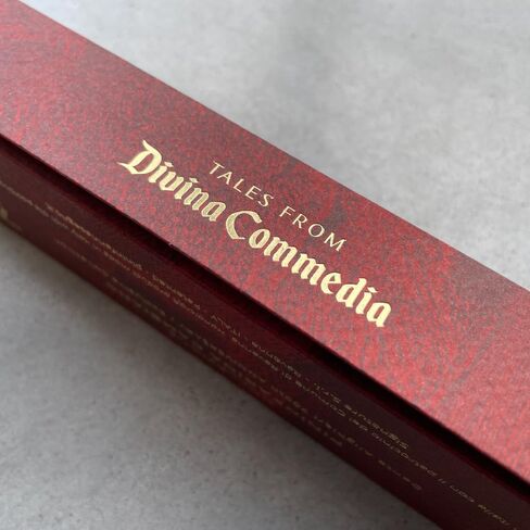 Pininfarina Cambiano Dante 700th - حكايات من inferno. قلم القلم مع نصيحة سبيكة المعادن Ethergraf® ، الجسم في الألومنيوم مع إدراج خشب الأرز الصلب والوقوف المكتبية. أواني الكتابة غير بلا in Kuwait