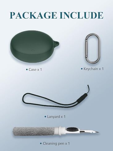 for Soundcore by Anker Sleep A20 Case Cover, Soft Silicone Protective Portable Scratch Shock Resistant Compatible with Anker Soundcore A20 Shell with Cleaner Kit & Carabiner & Lanyard，Red. in Kuwait