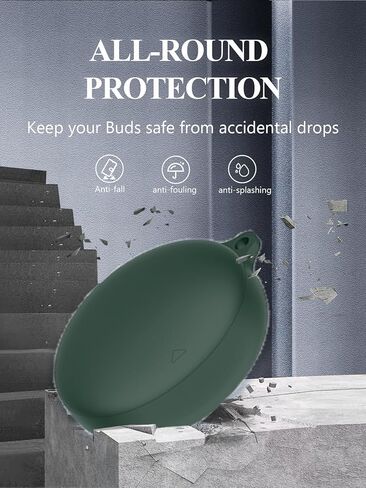 for Soundcore by Anker Sleep A20 Case Cover, Soft Silicone Protective Portable Scratch Shock Resistant Compatible with Anker Soundcore A20 Shell with Cleaner Kit & Carabiner & Lanyard，Red. in Kuwait