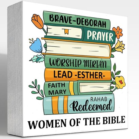 Bible Verse Wood Sign Desk Decor,God is Good Christian Wood Block Signs,Religious Wood Plaque Signs Decor,Scripture Decor for Desk Shelf Tabletop Decoration Home Office in Saudi Arabia