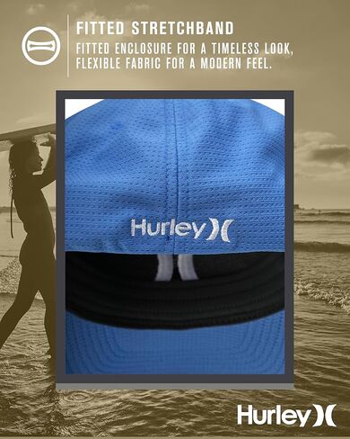 قبعة البيسبول Hurley Men's Dri-Fit Cutback Curved Bill Baseball Hat in Kuwait