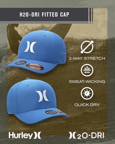 قبعة البيسبول Hurley Men's Dri-Fit Cutback Curved Bill Baseball Hat in Kuwait