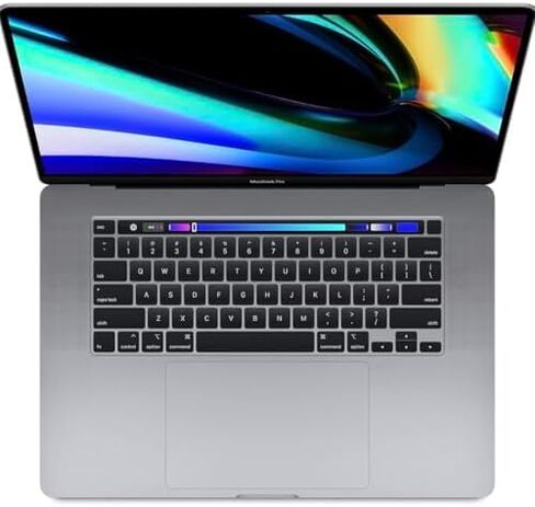 Apple MacBook Pro Touch Bar with 2.9GHz 6 Core Intel Core i9 (15.4 in Retina, 16GB RAM, 2TB SSD) Space Gray (Renewed) in Saudi Arabia