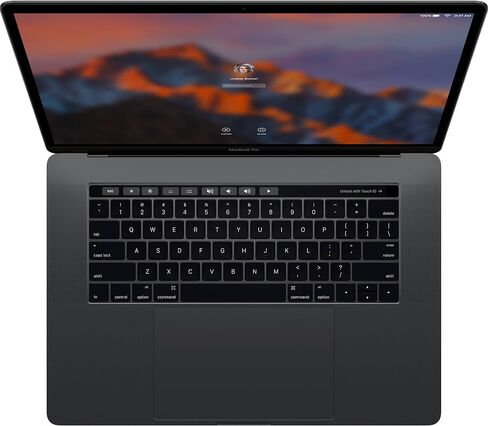 Apple MacBook Pro Touch Bar with 2.9GHz 6 Core Intel Core i9 (15.4 in Retina, 16GB RAM, 2TB SSD) Space Gray (Renewed) in Saudi Arabia