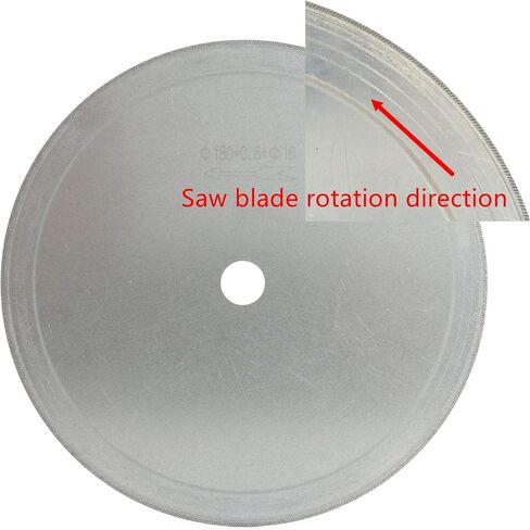 5Pcs 6" inch Super-Thin Diamond Lapidary Saw Blade Arbor Hole 5/8" Cutting Disc in Saudi Arabia