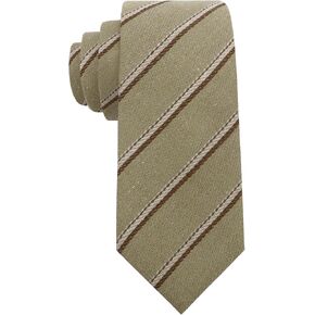 Plaid Ties for Men, 2.56" Mens Skinny Neck Tie Cotton Striped Neckties Business Wedding Office