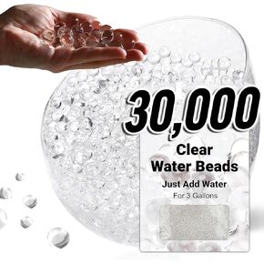 Water Beads for Vases, Vase Fillers for Centerpieces, Colorful Gel Balls (Multicolor, 15,000 pcs.)