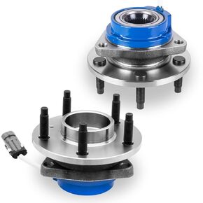 513121 Pair Front Wheel Hub Bearing Assembly Compatible for 00-11 Chevy Impala Compatible for 97-05 Venture Compatible for 97-05 Buick Century Compatible for 06-09 Cadillac DTS 5 Lug W/ABS