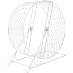 Interactive Hamster Running Wheel Toy with Stand Perfect for Small Pets, Encourages Exercise & Playtime Fun