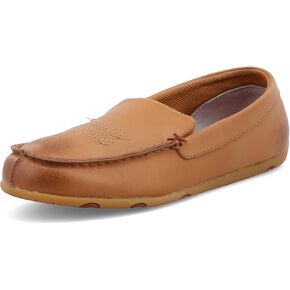 Twisted X Women's Slip-On Loafer - Women's Loafers & Slip-Ons - Canvas Shoes for Women, Tan, 6.5 M