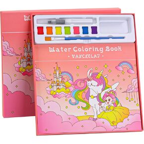 Paint with Water Books for Kids,Mess Free Coloring for Toddlers,Water Color Paint Sets for Kids,Animals Dinosaur Arts and Crafts for Kids Ages 4-8,3-6,Birthday Presents for Boys Girls