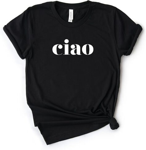 Ciao - Ciao Shirt - Hello - Italy Shirt - Ciao T-shirt - Italian Shirt - Ciao Bella - Italian Hello Shirt - Softstyle Unisex Shirt in Kuwait