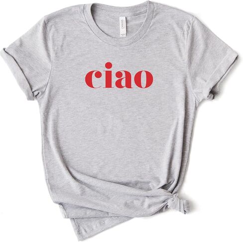 Ciao - Ciao Shirt - Hello - Italy Shirt - Ciao T-shirt - Italian Shirt - Ciao Bella - Italian Hello Shirt - Softstyle Unisex Shirt in Kuwait
