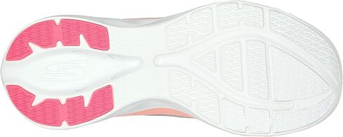 حذاء D'lux Walker للسيدات من Skechers - حذاء Infinite Motion، أسود/وردي فاقع، 10 M in Kuwait
