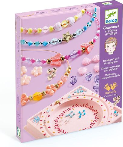 DJECO LGA Bird Beads - Create Your Own Necklace & Bracelets - Fun & Creative Activity for Family & Friends - Educational Arts & Craft Kit for Children 4+ Years Girls & Boys in Saudi Arabia