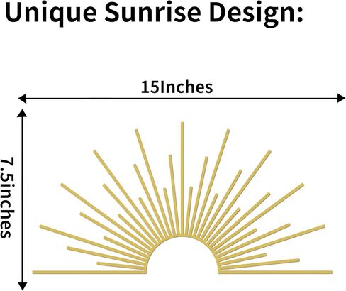 Sun Metal Art Wall Decor Sunshine Metal Art -Sunset And Flying Birds Wall Metal Art Metal Wall Art Setting Sun- Sun Design Wall Art For Room Living Room Kitchen Bedroom，15.8 * 9.8 Inches Black in Kuwait