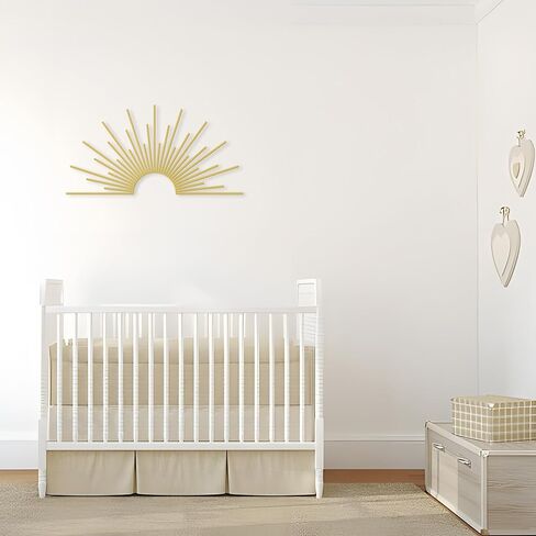 Sun Metal Art Wall Decor Sunshine Metal Art -Sunset And Flying Birds Wall Metal Art Metal Wall Art Setting Sun- Sun Design Wall Art For Room Living Room Kitchen Bedroom，15.8 * 9.8 Inches Black in Kuwait