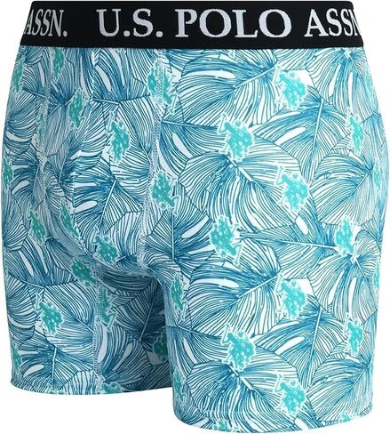 U.S. Polo Assn. Men's Underwear - Ultra Soft Boxer Briefs with Comfort Pouch (7 Pack) in Kuwait
