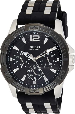 GUESS Iconic Blue Stainless Steel Stain Resistant Silicone Watch in Saudi Arabia