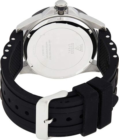 GUESS Iconic Blue Stainless Steel Stain Resistant Silicone Watch in Saudi Arabia