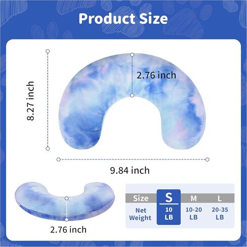 سرير الكلب تهدئة وسادة ، وسادة رقبة للحيوانات الأليفة للقطط الكلب الصغيرة نوم ، ووسائد قطة ناعمة الكلب ، وسادة ناعمة ، ووسادة سرير ناع in Kuwait