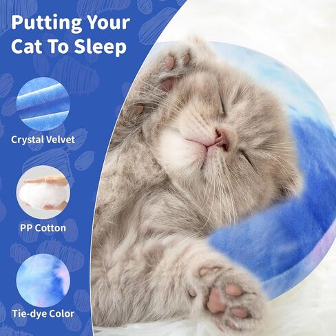 سرير الكلب تهدئة وسادة ، وسادة رقبة للحيوانات الأليفة للقطط الكلب الصغيرة نوم ، ووسائد قطة ناعمة الكلب ، وسادة ناعمة ، ووسادة سرير ناع in Kuwait