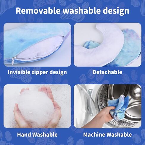 سرير الكلب تهدئة وسادة ، وسادة رقبة للحيوانات الأليفة للقطط الكلب الصغيرة نوم ، ووسائد قطة ناعمة الكلب ، وسادة ناعمة ، ووسادة سرير ناع in Kuwait