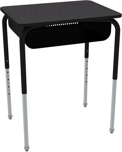 Learniture Adjustable Height Open Front Student School Desk with Metal Book Box (Set of 2) in Kuwait