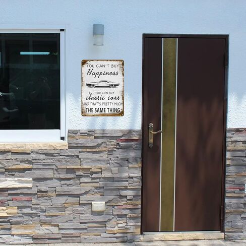 Grow Positive Thoughts Funny Vintage Tin Sign Metal Aluminum Signs Gift for Women Home Office Bar Yard Garden Wall Decoration 8×12 Inches in Saudi Arabia