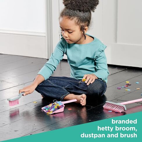 Casdon Henry Brush Set | Child-Friendly Cleaning Toy Set for Ages 3+ | Fun & Educational | Includes Broom, Brush, Dustpan! in Kuwait