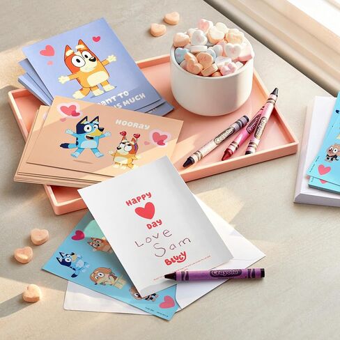 Hallmark Paw Patrol Valentines Day Cards and Stickers for Kids (24 فصل دراسي مع الأظرف) in Saudi Arabia