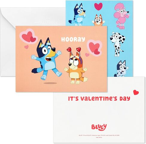 Hallmark Paw Patrol Valentines Day Cards and Stickers for Kids (24 فصل دراسي مع الأظرف) in Saudi Arabia