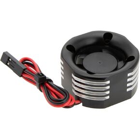 DKKY RC Motor Cooling Fan Heatsink 25mm 35000RPM for Arrma Axial Traxxas 1/6 1/8 1/10 RC Models 2510 Motor (Black, 25mm) in Kuwait