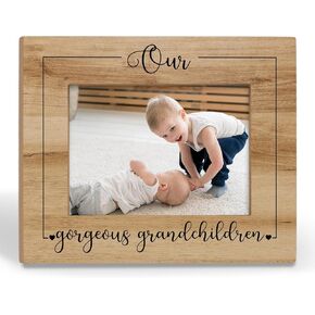 Grandson Picture Frames - Grandson Gifts from Grandma Photo Frame, Grandson Gifts from Grandparents, Christmas Birthday Gifts for New Grandparent 5x7 Picture Frame
