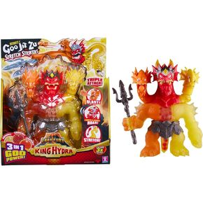 Heroes of Goo Jit Zu Deep Goo Sea King Hydra Figure with Triple Attack 3 in 1 Goo Power. Plus Light and Sound Battle Action!