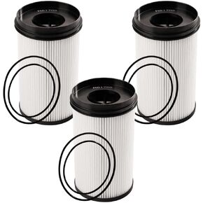 6PCS R61709 DDER61709 Fuel Filter Water Separator Element Fits for DD13 DD15 DD16 Diesel Engine Replaces OE# FS20176 R61709 DDER61709 PF46235 RAIR61709 For Detroit 03-40538-009 Housing