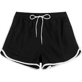 Women Board Shorts Print Swim Shorts Quick Dry Swim Trunks with Mesh Lining and Pockets