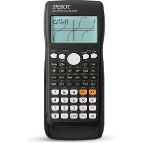 Scientific Calculators with Graphing Calculator, IPEROT Pink Scientific Calculators 10 Modes/ 4 Graphing Functions, Desktop Math Calculator Ideal for School Supplies, Students, College, Teachers