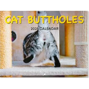 CUweipeng 2025 Worlds Greatest Mullets Calendar - 2025 Rock and Roll Hairstyle Jan to Dec Wall Calendar Home Office Hair Salon Shop Wall Decoration for Boy Men Birthday Party Favor White Elephant Gift