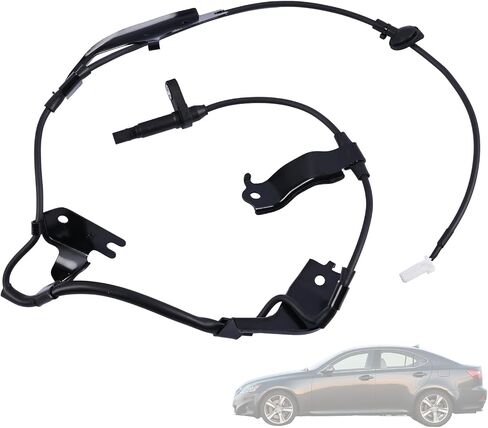 89546-30080 / LH ABS Wheel Speed Sensor with Wire Compatible with Lexus GS RC Series IS250 IS350 RC350 GS250 GS350 GS450 2011 2012 2013 2014 Rear Left Driver Side in Saudi Arabia
