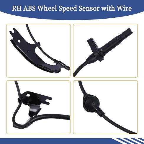 89546-30080 / LH ABS Wheel Speed Sensor with Wire Compatible with Lexus GS RC Series IS250 IS350 RC350 GS250 GS350 GS450 2011 2012 2013 2014 Rear Left Driver Side in Saudi Arabia