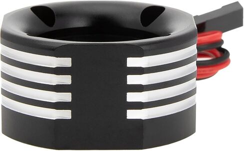 DKKY RC Motor Cooling Fan Heatsink 25mm 35000RPM for Arrma Axial Traxxas 1/6 1/8 1/10 RC Models 2510 Motor (Black, 25mm) in Kuwait